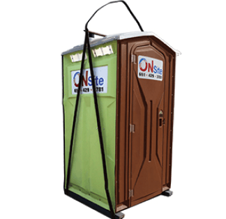 Hook Unit Portable Restroom - On Site