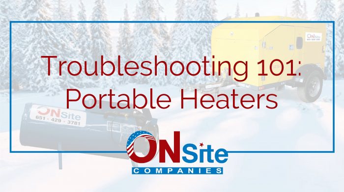 Troubleshooting Portable Heaters with heaters in the snow image