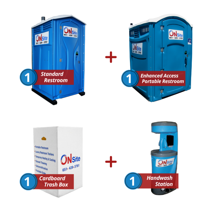 Porta Potty Rental Rochester St Louis On Site Companies