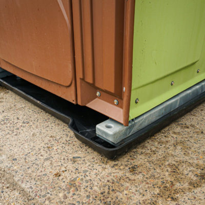 Containment Pan for Portable Restroom