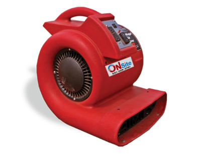 Red Centrifugal Fan