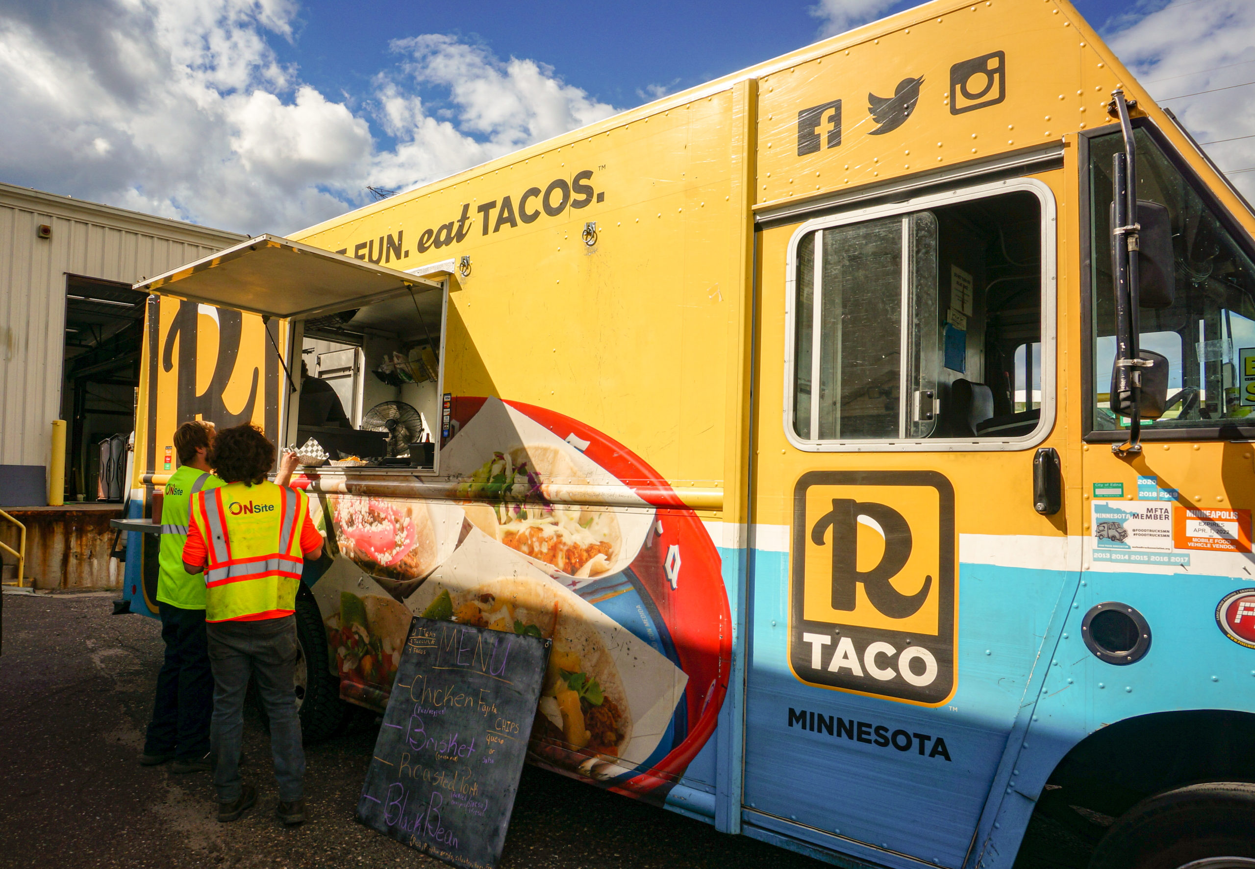 Taco Truck at On Site - Fun at Work