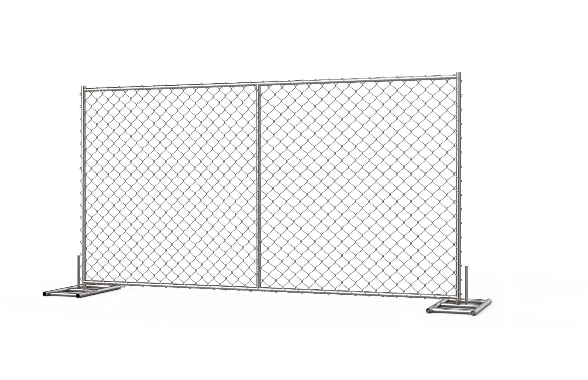 Inline Fence Panel Rentals Minnesota