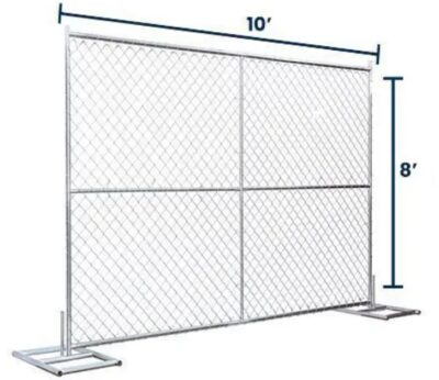 8 x 10 fence panel
