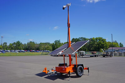 SCT OWL Solar Security Camera Trailer